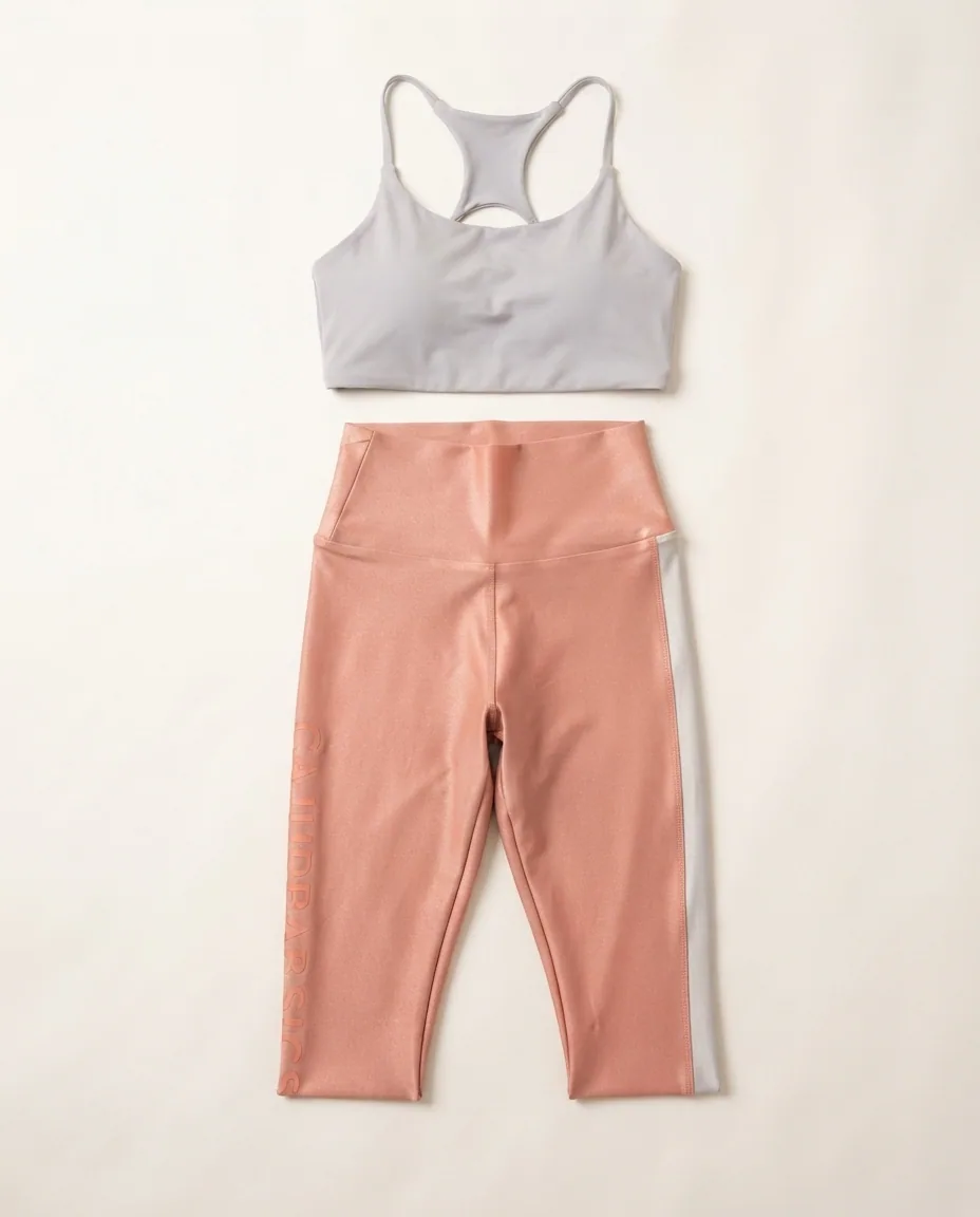 Conjunto Rosa Cajubrasil com Faixa — Detalhe da peça